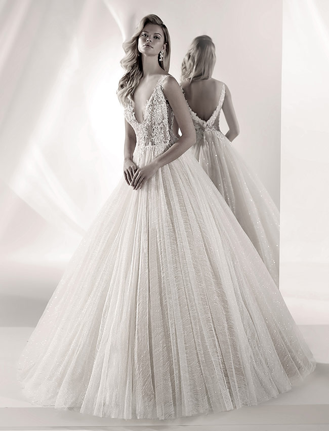 Nicole Luxury LXAB19021 Abito Sposa 2019