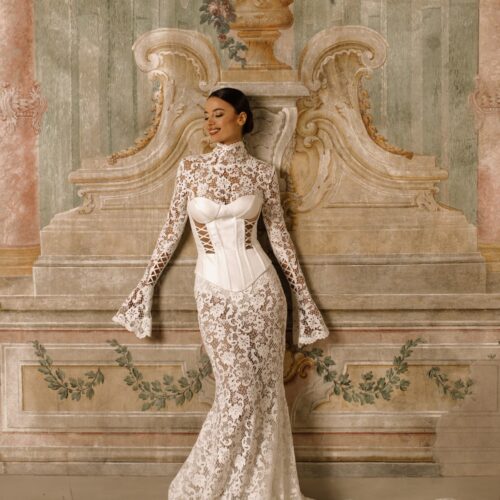 Abito da sposa Claudio di Mari Sagace
