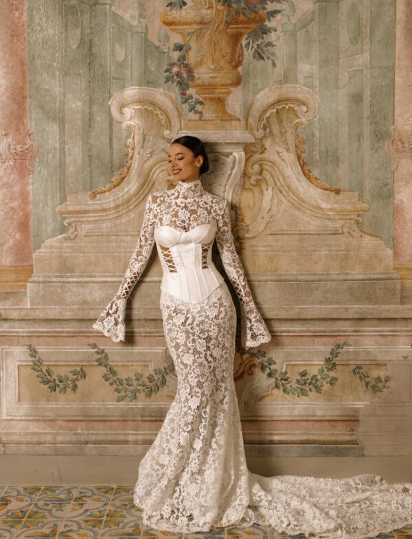 claudio-di-mari-2026-sagace Abito da sposa Claudio di Mari Sagace