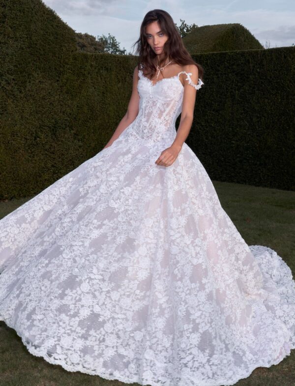 galia-lahav-2027-aerie-pizzo-semitrasparente Abito da sposa Galia Lahav Aerie