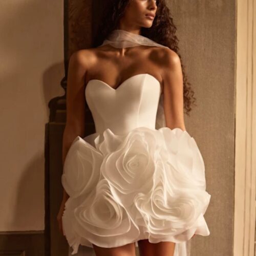 millanova-dart-olivara-gonna-corta Abito da sposa Milla Nova D'Art Olivara