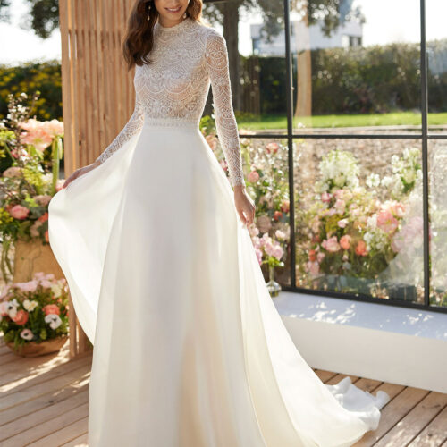 Abito da sposa Rosa Clarà Couture Canar