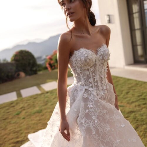 Abito da sposa Tina Valerdi Lana