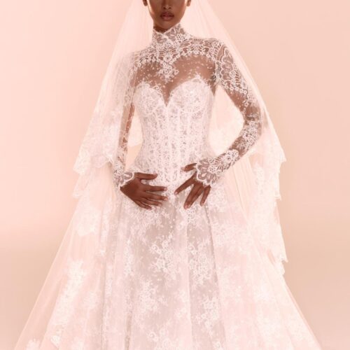 zuhair-murad-2027-zeina-corpetto-steccato Abito da sposa Zuhair Murad Zeina