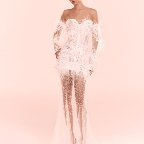 zuhair-murad-2027-zendaya-gonna-semitrasparente Abito da sposa Zuhair Murad Zendaya