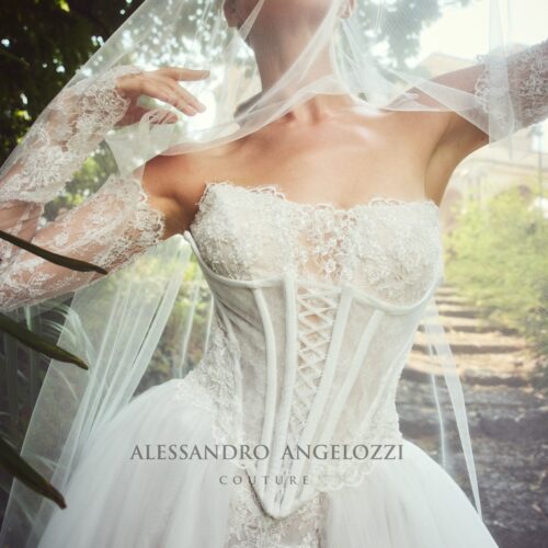 alessandro-angelozzi-amadeus-2027-velo-ricamato Abito da sposa Alessandro Angelozzi Amadeus
