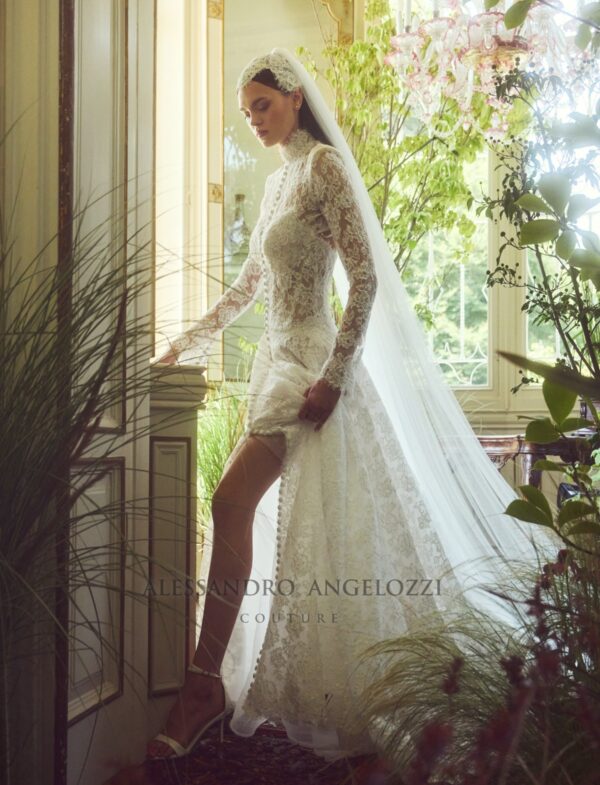 Abito da sposa Alessandro Angelozzi Boheme