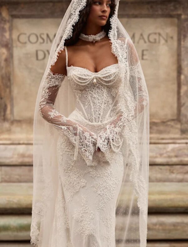 millanova-d'art-botticella-2027-manica-lunga-pizzo Abito da sposa Milla Nova D'Art Botticella