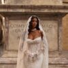 millanova-d'art-botticella-2027-velo-ricamato Abito da sposa Milla Nova D'Art Botticella