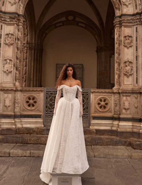 millanova-d'art-elismera-2027-corpetto-steccato Abito da sposa Milla Nova D'Art Elismera