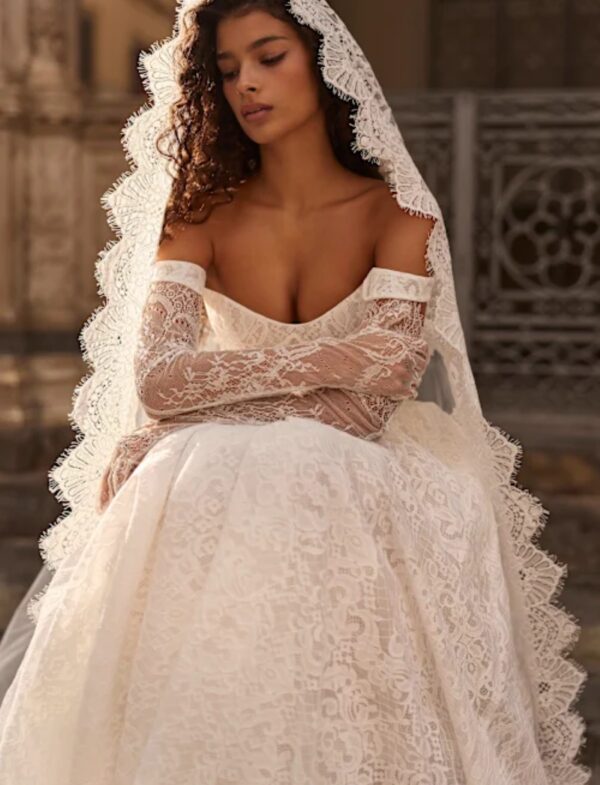 millanova-d'art-elismera-2027-tulle-pizzo Abito da sposa Milla Nova D'Art Elismera