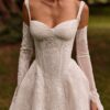 millanova-le-maison-rose-2027-elisora-spalle-scoperte Abito da sposa Milla Nova Le Maison Rose Elisora