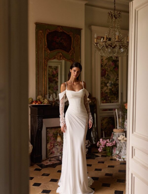 millanova-le-maison-rose-2027-glimmara-manica-lunga-semitrasparente Abito da sposa Milla Nova Le Maison Rose Glimmara
