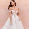 pronovias-2027-craly-gonna-voluminosa Abito da sposa Pronovias Craly