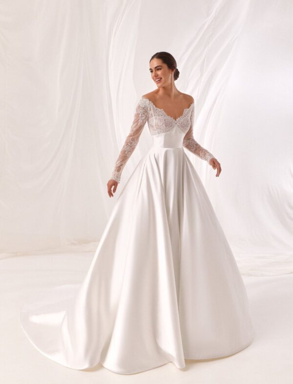 pronovias-2027-flintor Abito da sposa Pronovias Flintor