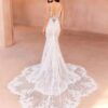 pronovias-2027-ysola-strascico-pizzo-floreale Abito da sposa Pronovias Ysola