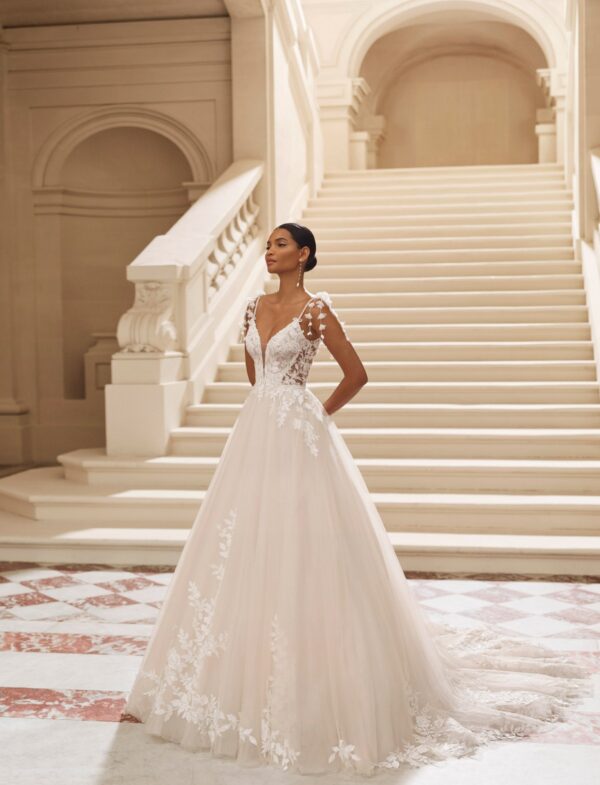 rosa-clara-alaya-2027-dettagli-floreali Abito da sposa Rosa Clarà Alaya