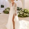 rosa-clarà-niza-2027-spacco-alto Abito da sposa Rosa Clarà Niza