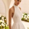 rosa-clarà-nut-2027-collo-alto Abito da sposa Rosa Clarà Nut
