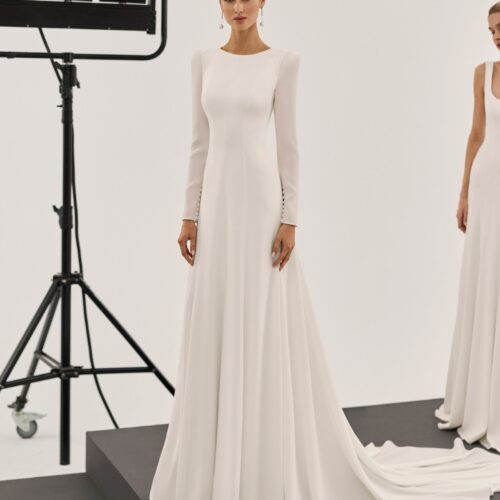 rosa-clarà.couture-sumaya-2027-strascico-lungo Abito da sposa Rosa Clarà Couture Sumaya