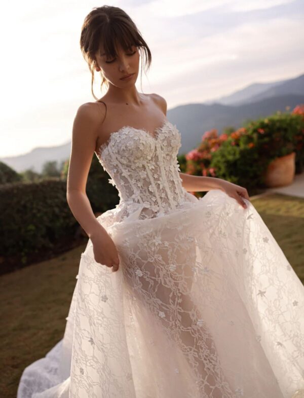 tina-valerdi-2027-lana-corpetto-steccato Abito da sposa Tina Valerdi Lana