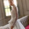 wonà-margaret-2027-collo-alto-pizzo Abito da sposa Wonà Margaret