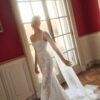 wonà-orlando-2027-velo-bianco-lungo Abito da sposa Wonà Orlando