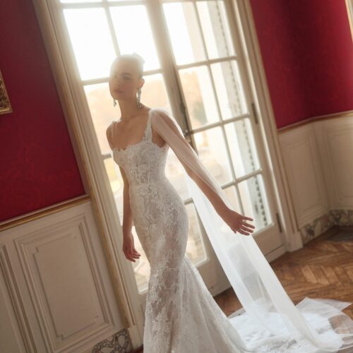 wonà-orlando-2027-velo-bianco-lungo Abito da sposa Wonà Orlando
