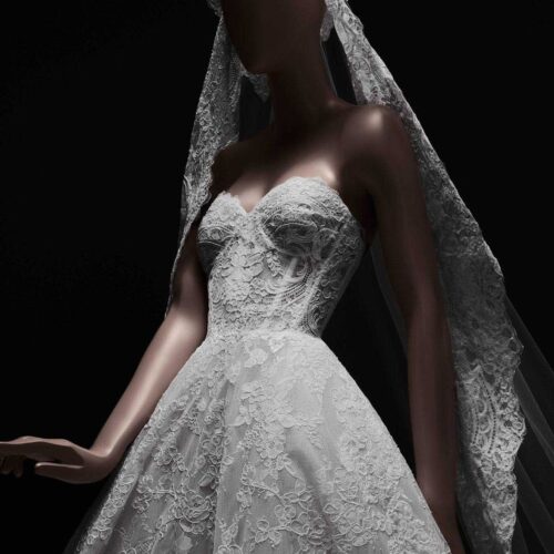 zuhair-murad-olga-2027-velo.pizzo-bianco Abito da sposa Zuhair Murad Olga